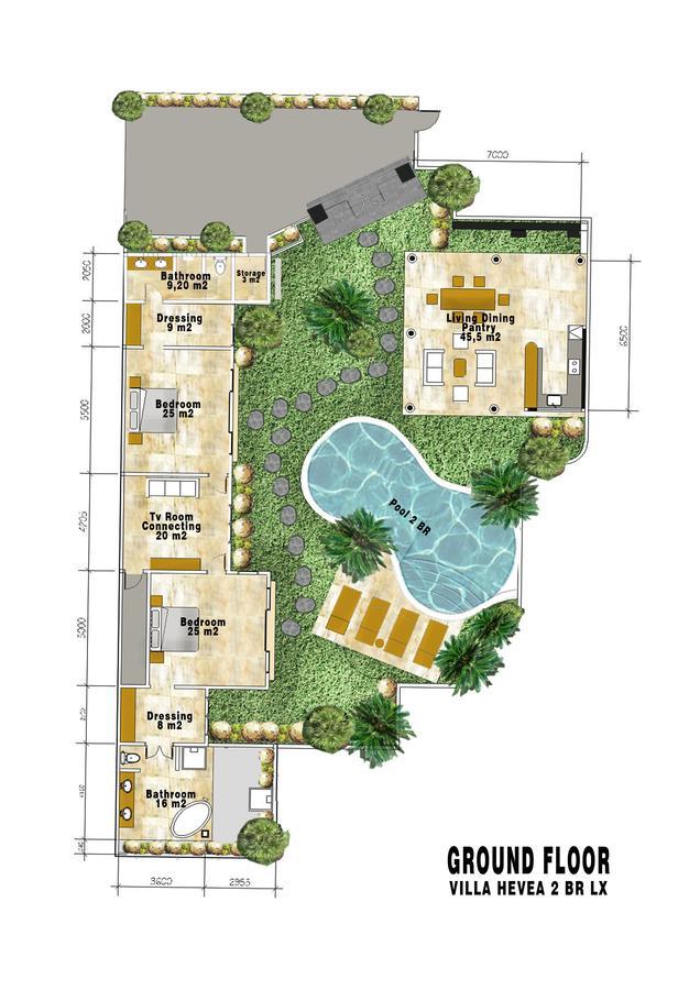 Hevea Villas Семиньяк Экстерьер фото