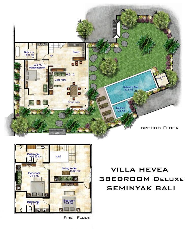 Hevea Villas Семиньяк Экстерьер фото